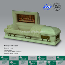 LUXES chaud vente Style américain Chine cercueil enterrement fournitures la Cène